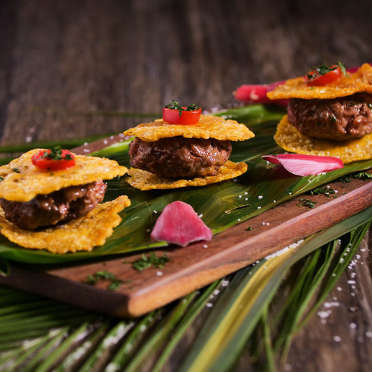 Tostones & Steak Snack